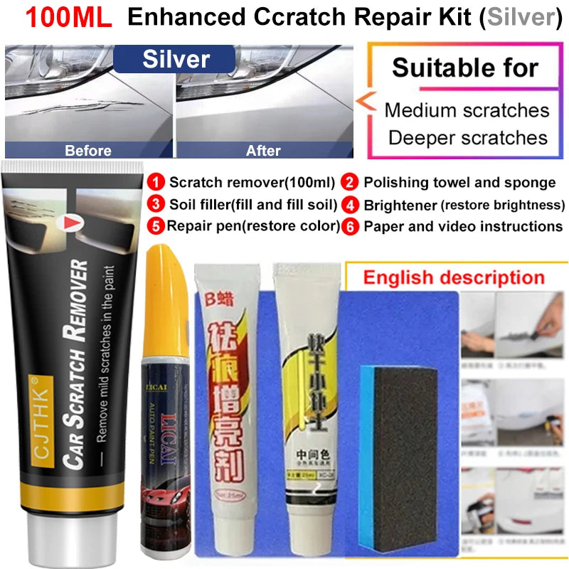 Car Scratch Remover Kit