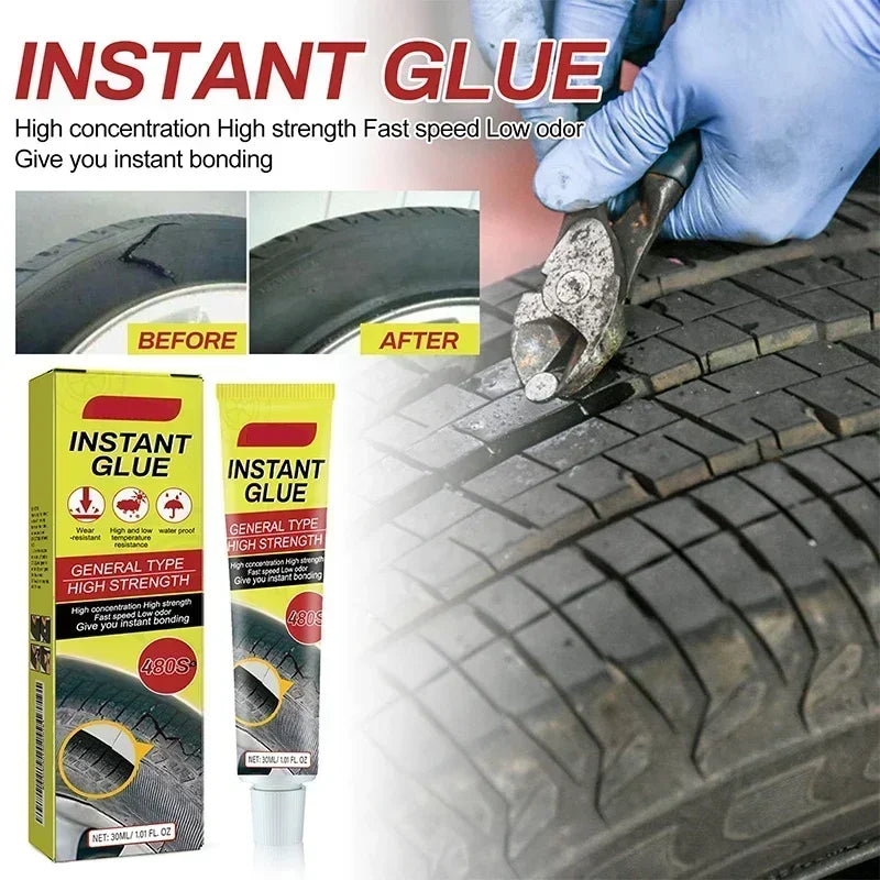 Instant Tire Repair Glue