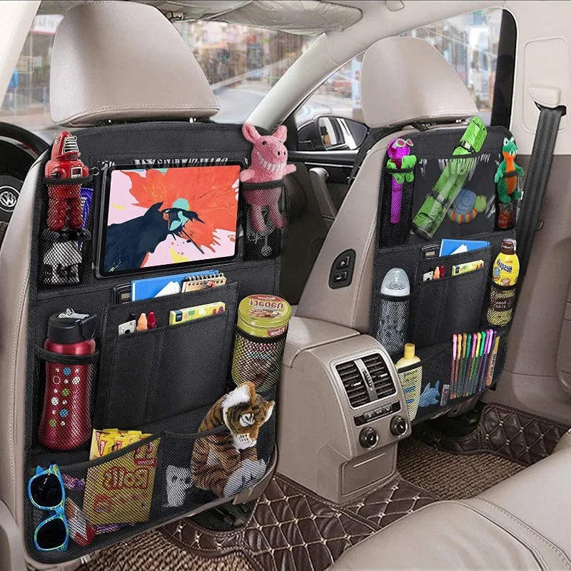 Car Backseat Organizer with Tablet Holder