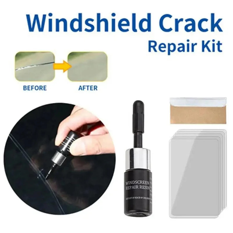 Car Glass Crack Repair Kit