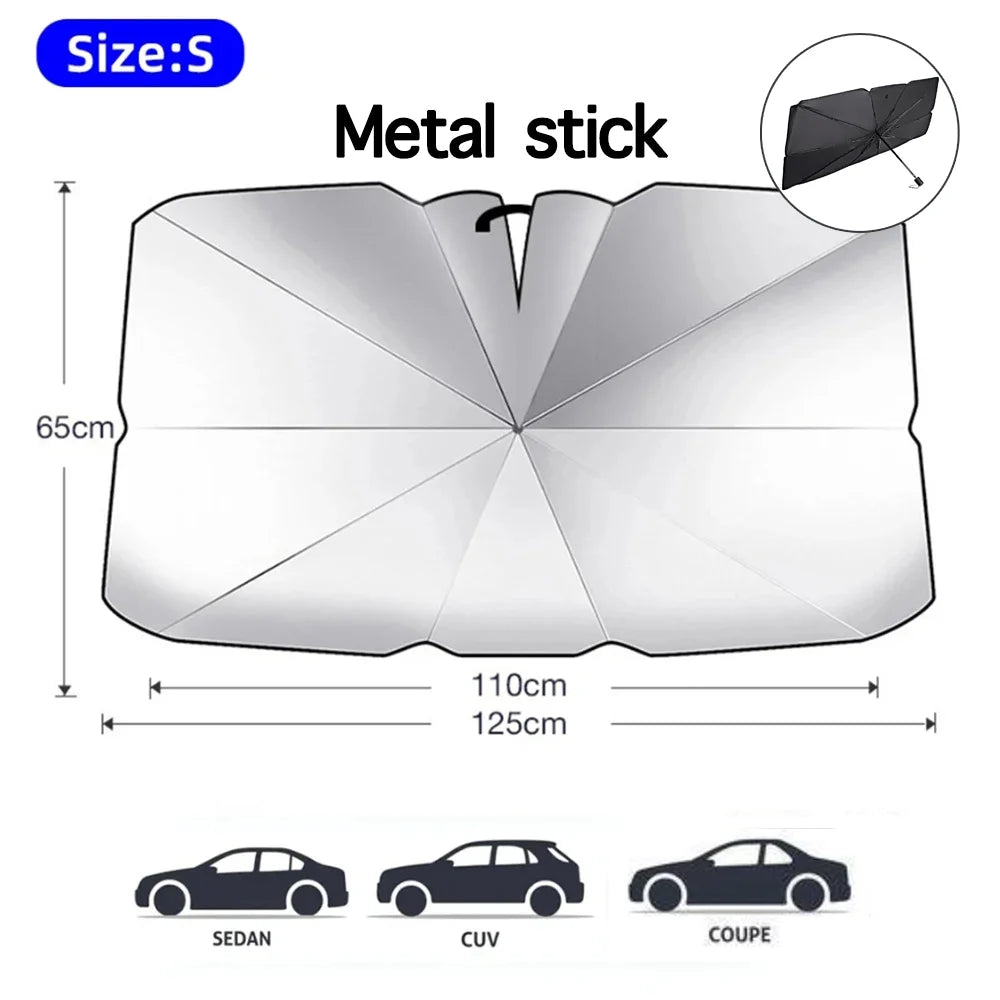 Foldable Car Sunshade Umbrella