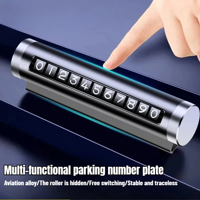 Phone Number Plate Roller