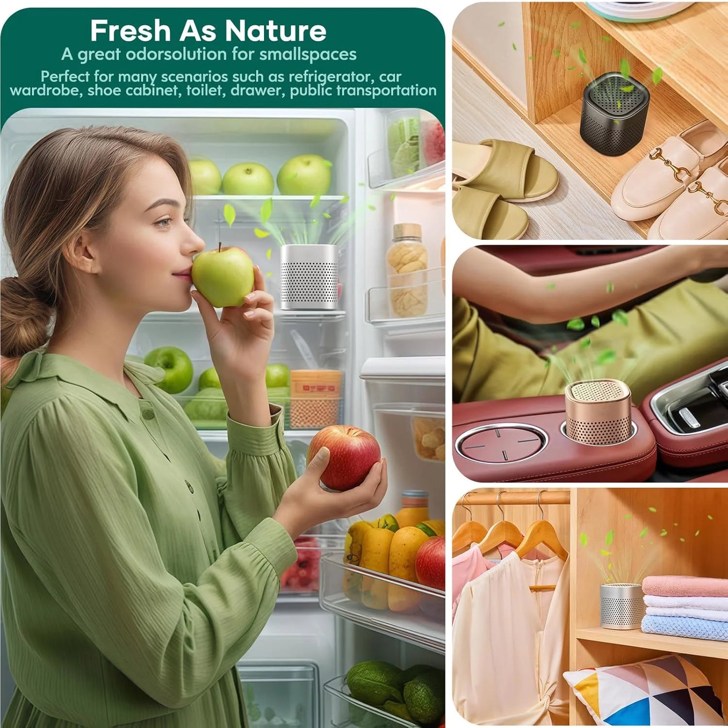 Stainless Steel Refrigerator Deodorizer