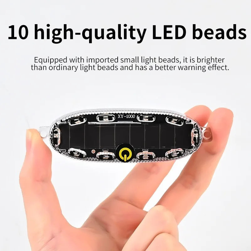 Solar LED Warning Strobe Light