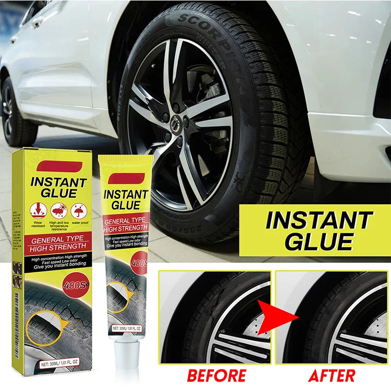 Instant Tire Repair Glue
