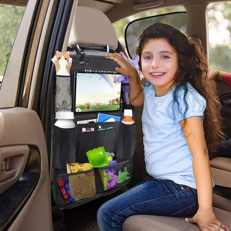 Car Backseat Organizer with Tablet Holder