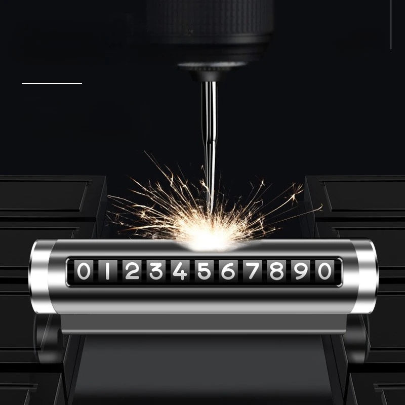 Phone Number Plate Roller