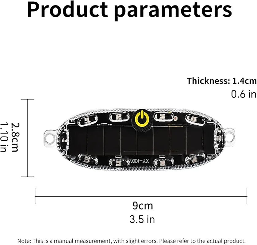 Solar LED Warning Strobe Light
