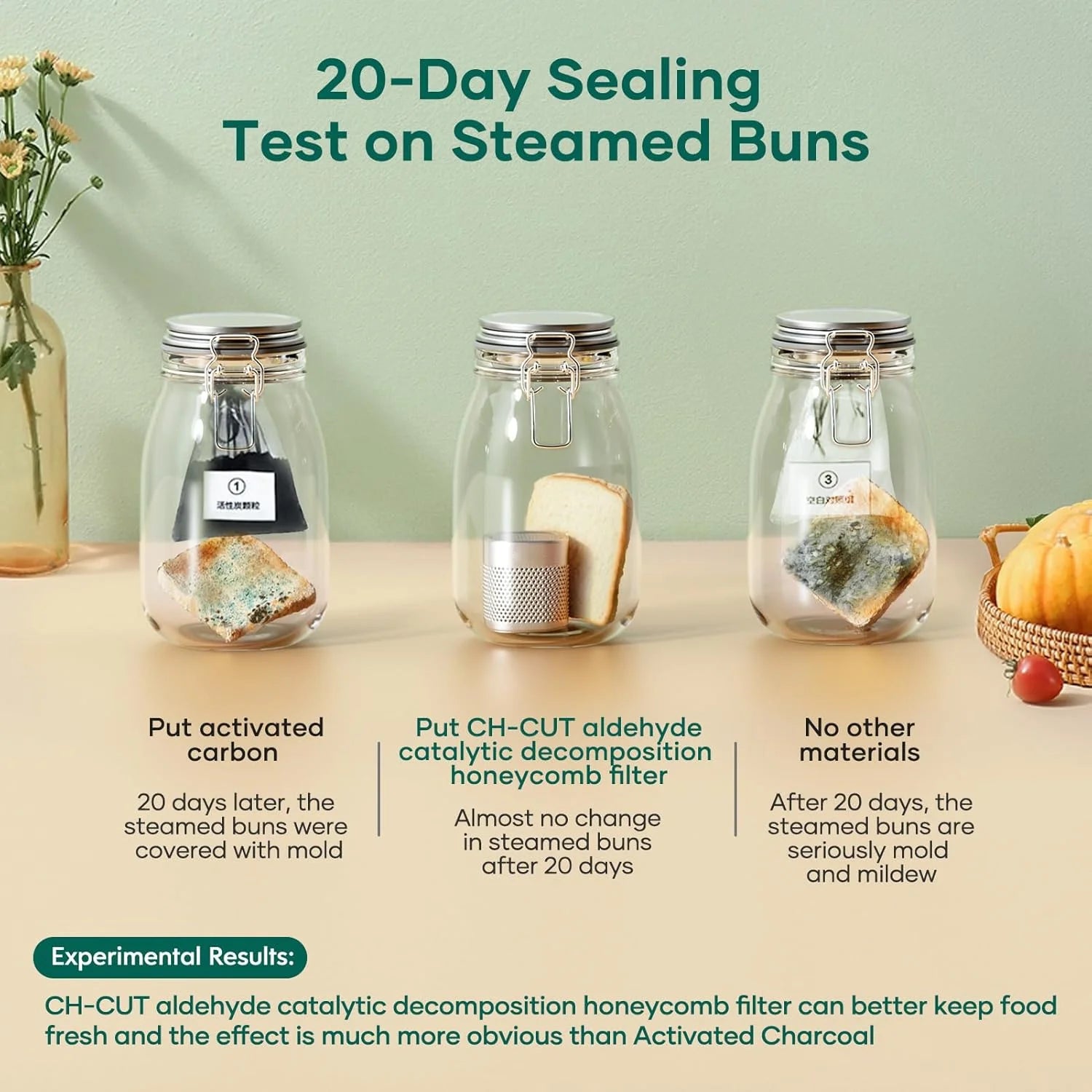 Stainless Steel Refrigerator Deodorizer